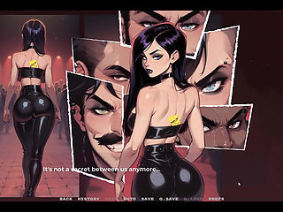 My New Girlfriend Taboo Hentai Game Ep. 41 BDSM Spanking with My Goth GF!