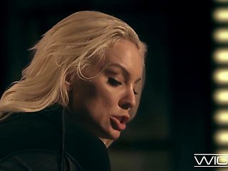 Lacy Lennon as Black Widow and Karol Lilien as Carol S Take Massive Big-Cock Blowjobs Before