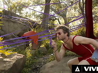 VIVID - Bratty Teen Alison Rey Seduces Camp Counselor Michael Vegas For Cumshot On Pussy: Porn