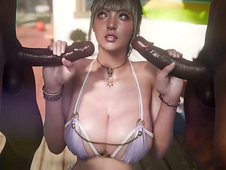 Animated BBCs destroy all holes in Porn Cartoon Compilation