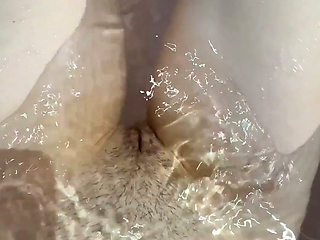 Bath Compilation - Underwater Peeing, Masturbation & Breeding Dirty Talk Close up