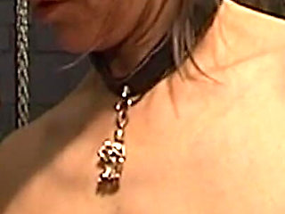Chained Mature Beauty Takes Deep Anal From Master