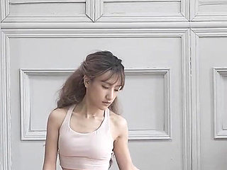 Yoga Teacher Just Wants to Fuck Asian Girl During the Lesson.