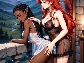ErosQuest - Zorra the Red Blade - Sapphic Pleasures - Soft Erotic - AI Content