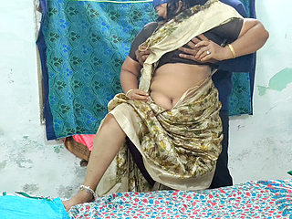 I rubbed my stepmother's private parts with my tongue and ejaculated during hot and rough anal sex.