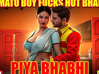 Unsatisfied Desi Bhabhi Takes Huge Black Cock from African Pizza Boy – Hot Hindi Sex Video