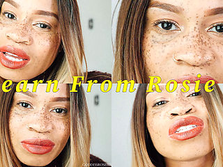 Learn From Rosie 7- Ebony Femdom Goddess Rosie Reed Mental Domination Slave Training Programming