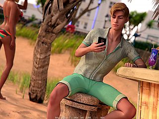 Beach fun with fuckboxes and hot action in the sun