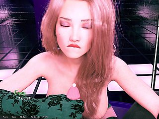 Playful anime characters get cheeky in this visual novel