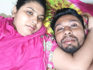 Beautiful New Married Wife Saree Romance
