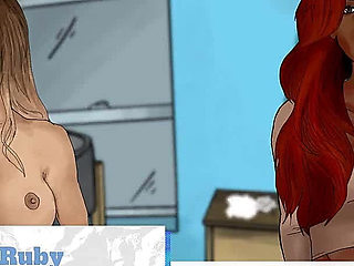 College craze: two naughty girls in a college dorm ep 19