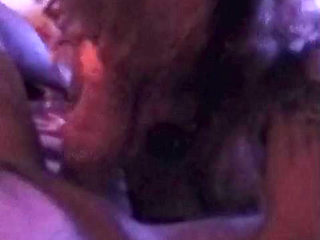 Couple enjoying what they like best.