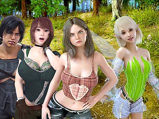 Sweetheart goes on an uncensored adventure in anime style