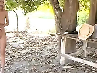 Teen Blonde Jenni Lee Tied Up And Whipped In Outdoor BDSM Scene