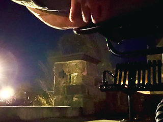 Pissing in a busy public area