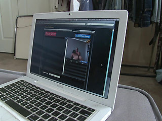 Deep screwed cooter of luscious babe whore camel toe looks little full of cum face