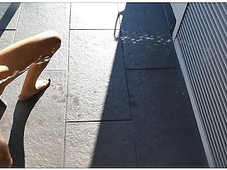 New Pissing Pee Game Extra Small Tiny Milf House Wash Outside Shutters