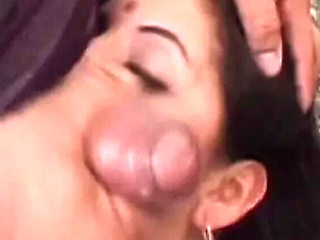 Horny Indian Girl Facialized by French Studs - Blowjob & Threesome Hardcore