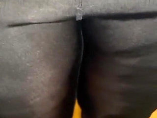 Walking Around Desperate for Pee Pissing on My Pants