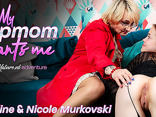 Mature Nadine Seduces Her Small Breated Teen Stepdaughter Nicole Murkovski Into Hot Lesbian Sex