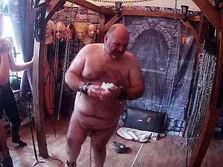 Part 4- Lanista Bear and Domina Satana Teaches Mistress Izar and Master Izar