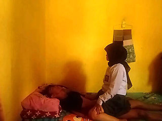 Indonesian Teen Hijab Homemade - Uncle Fucks Tight Pussy After School Creampie