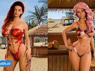 EP3: Getting to Know Nikki and Veronika - Grand Tits Adventure (Gameplay)