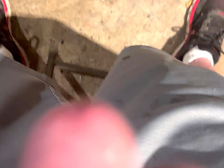 Stroking my cock