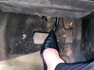 Close up foot fetish on cam