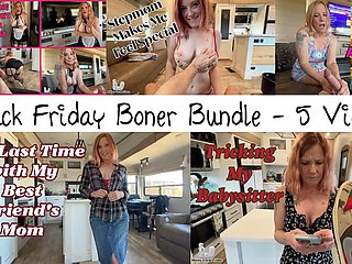 Black Friday Boner Bundle 2024 - Jane Cane, Shiny Cock Films