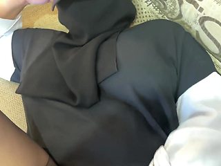 Friend's Egyptian Wife Couldn't Look at My Cock and Fucked Her