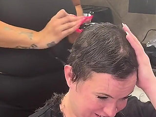 Shaving Quinn’s Head
