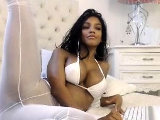 Big boobs milf masturbates with her dildo