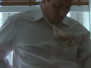 Sexy secretary seduces boss and fucks on office table