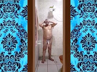 Meu Banho Gostoso Com o Pau Duro 001