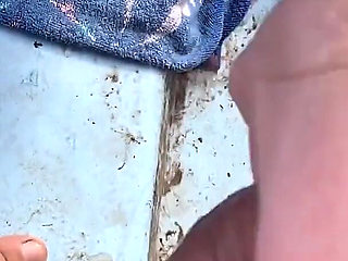 He took me to the river, fucked me on a boat and cummed on my slutty face!!! full
