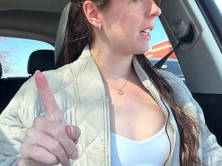 Tim Hortons Drive Thru Orgasm!