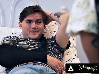 Stepmom August Skye Mercilessly Pounds Horny Stepson After Lousy Handjob Fail In Hardcore Roleplay F
