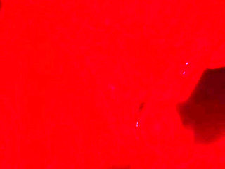 Oily Masturbation in Red Monochrome