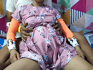 Indian desi step sister boobs press by step brother in law Desi xxx sex HD video