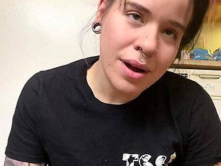Amateur blondie solo anal masturbation