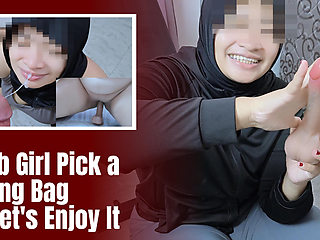 Asian Hijab Girl Pick A Wrong Gym Bag, Dildo in Her Pussy and Dick in Her Mouth - Minokiiko