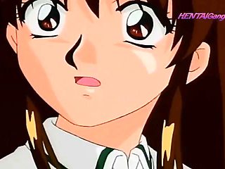 Submissive MILF Cum in Public as Her Doms Fill Her Holes With Toys