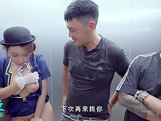 Take It All: Fuck and Cum on the Elevator Girls