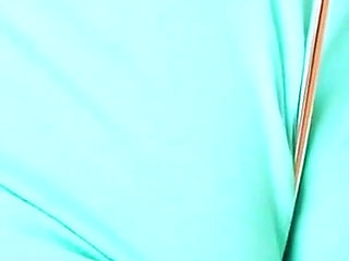 Beautiful Latina Teen with Amazing Boobs Playing a Screwdriver in Her Big Pussy