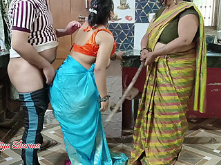 Kiran bhabhi Fucked By Her Owner For Rent In Front Of His Wife