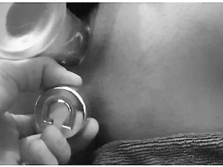 Creamy Pussy Dripping On Buttplug While Cumming - Double Penetration Orgasm Pov