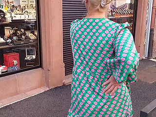 Amateur Blonde Mature Wife Enjoys Sex After Walk