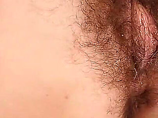 Clitoral Orgasm, Real Masturbation, Hot Housewife Touching Her Hairy Pussy