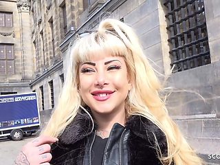 Real Dutch Gal Kitana Coarse Anal Screw At Street Pickup Casting